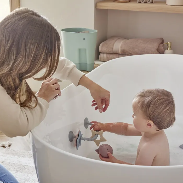 Shnuggle SHN-STAR-TOY Zabawka I Gryzak Z Przyssawką Gwiazdki