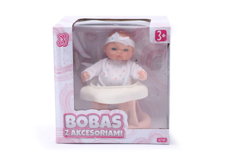 ARTYK 137419 Bobas Z Akcesoriami NATALIA 11 cm