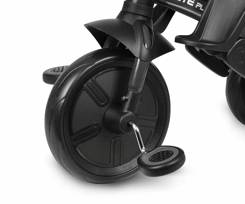MILLY MALLY Qplay Rowerek Trójkołowy Elite Platinum Black