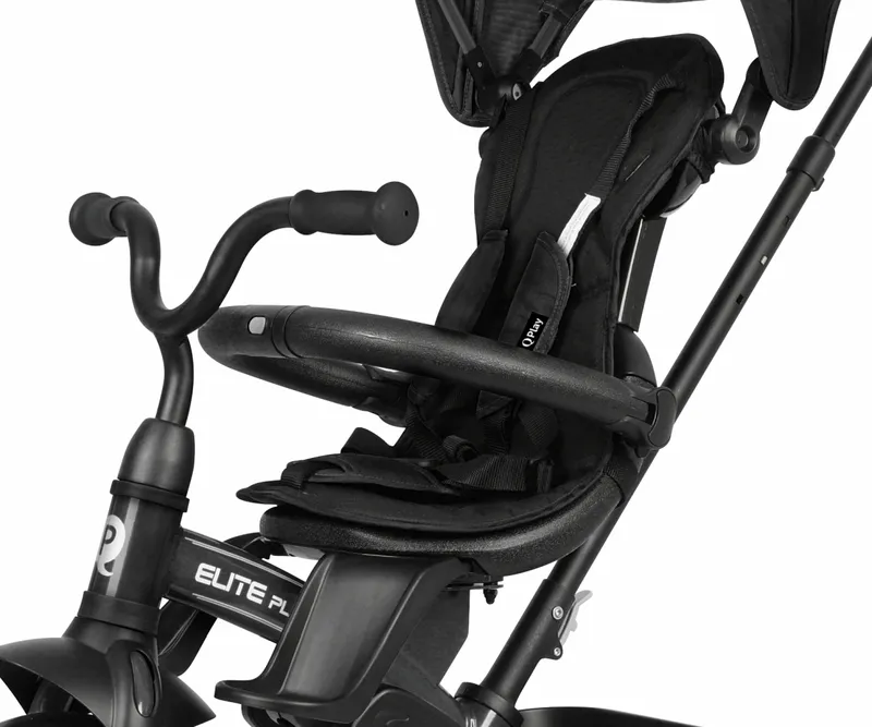MILLY MALLY Qplay Rowerek Trójkołowy Elite Platinum Black