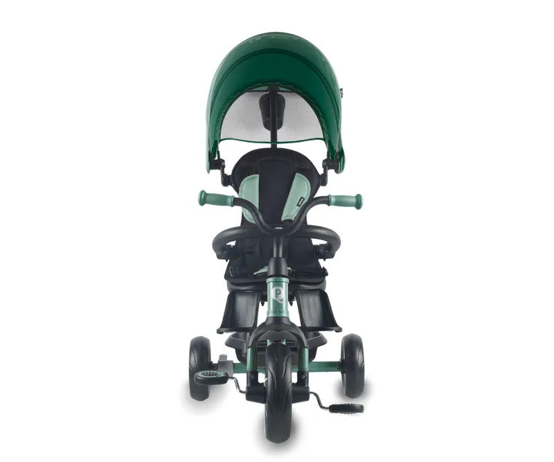 MILLY MALLY Qplay Rowerek Trójkołowy Elite Platinum Green