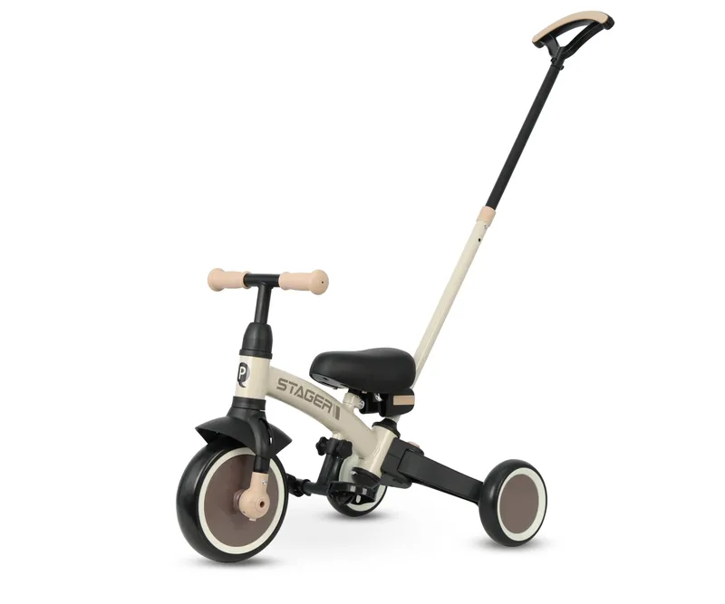 MILLY MALLY 6278 Rowerek Trójkołowy Stager 3w1 Brown