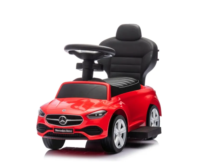 MILLY MALLY 6108 Pojazd Z Rączką MERCEDES C-Class Deluxe Red