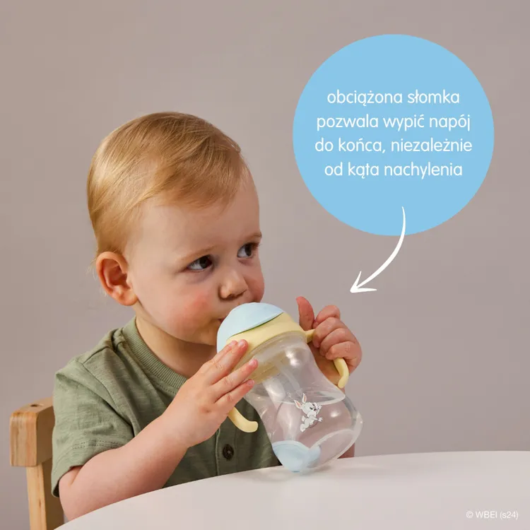 B.BOX BB00899 Bidon Ze Słomką 240 ml Looney Tunes
