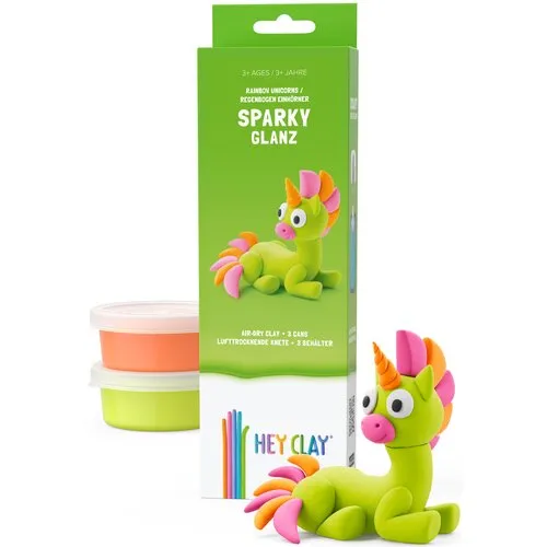 HEY CLAY HCL30139CEE Figurka Jednorożec Sparky 3 Pak