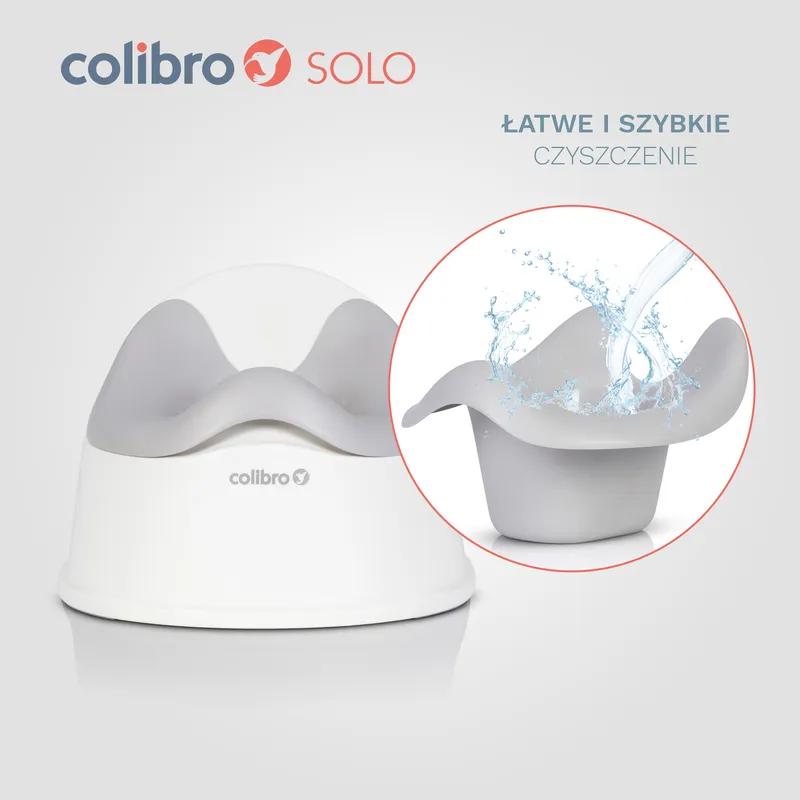COLIBRO Nocnik Dziecięcy SOLO CLOUD - Szary