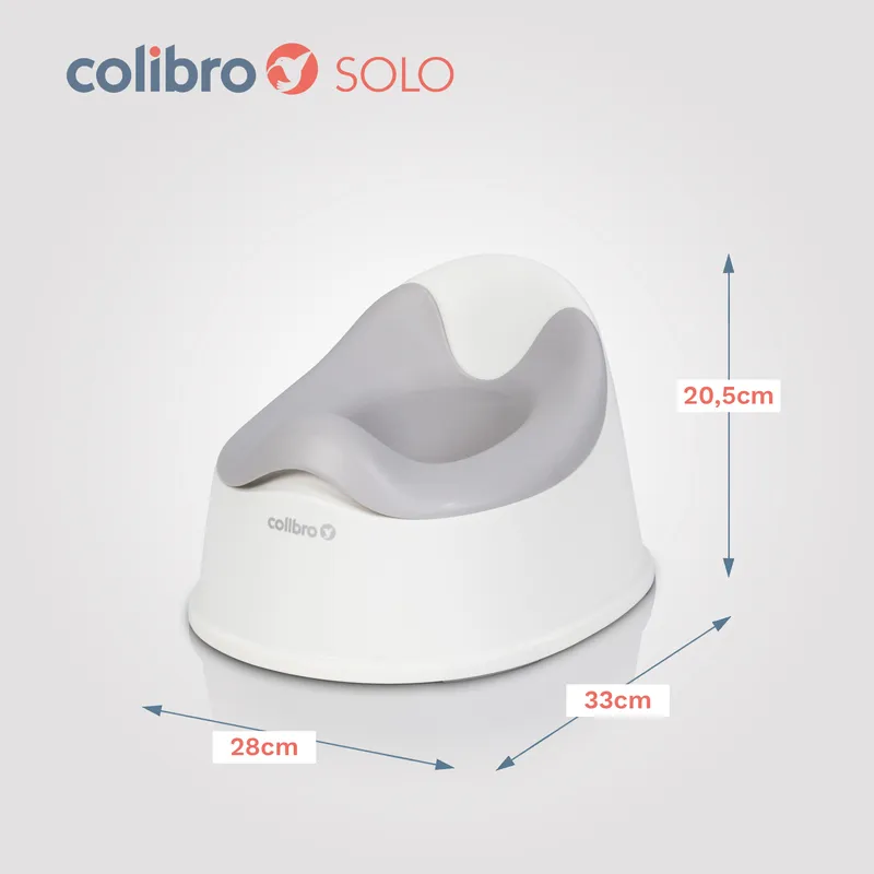 COLIBRO Nocnik Dziecięcy SOLO CLOUD - Szary