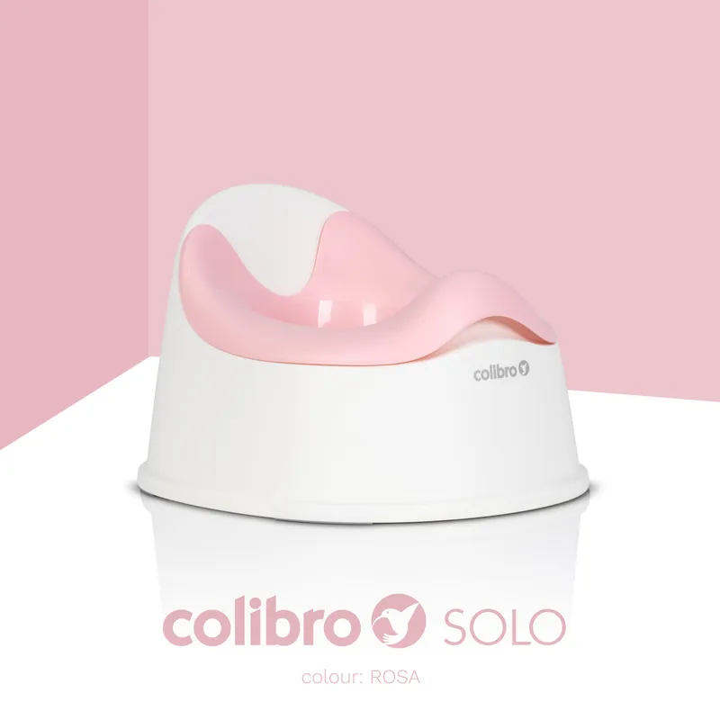 COLIBRO Nocnik Dziecięcy SOLO ROSE - Różowy