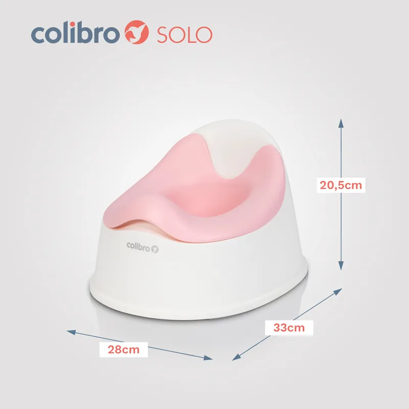 COLIBRO Nocnik Dziecięcy SOLO ROSE - Różowy