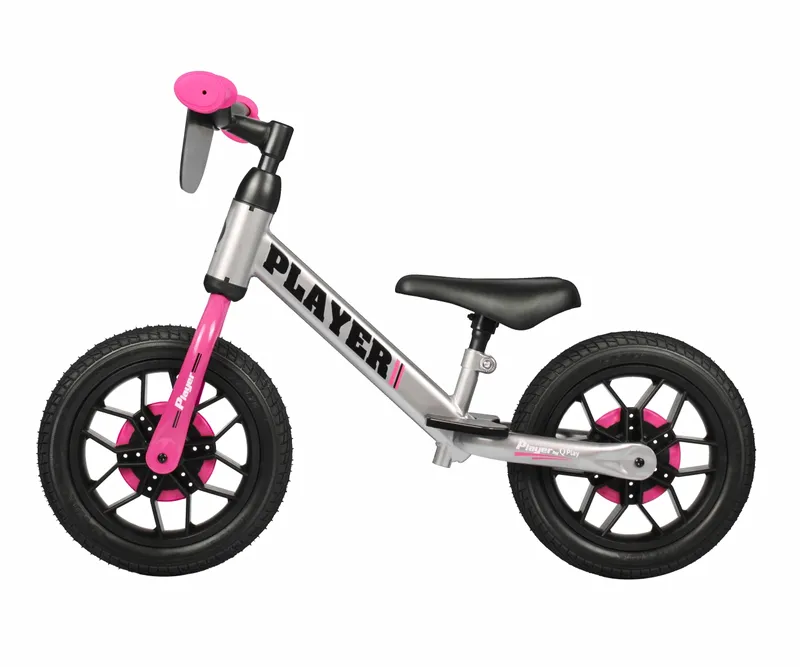 MILLY MALLY 4100 Qplay Rowerek Biegowy Player Pink
