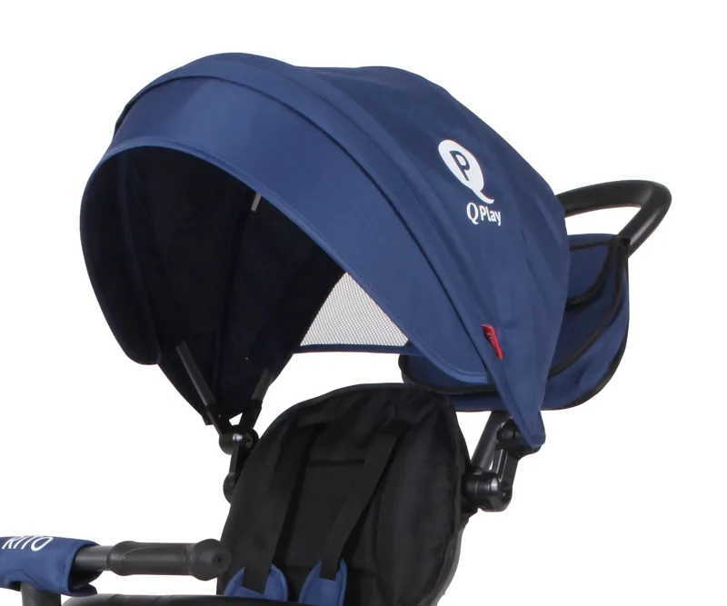 MILLY MALLY 3843 Qplay Rowerek Trójkołowy Rito Plus Blue