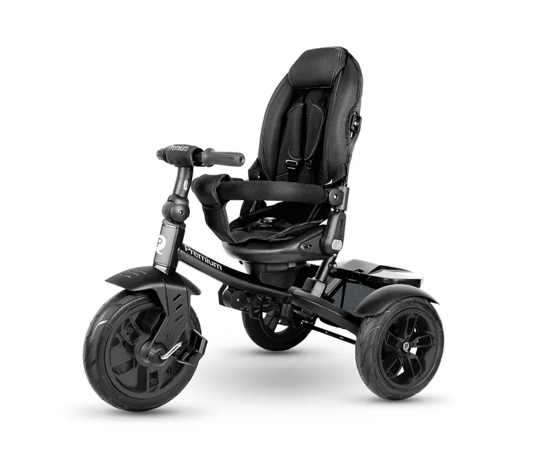 MILLY MALLY 4103 Qplay Rowerek Trójkołowy Premium Black