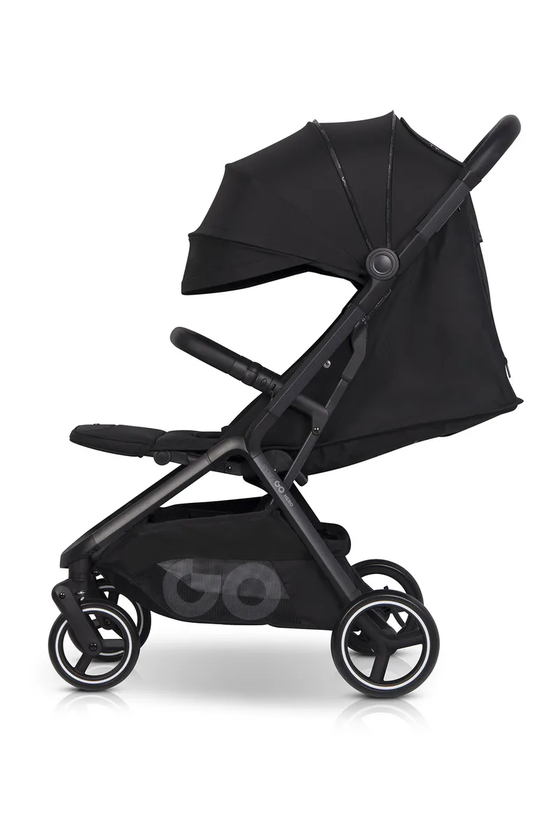 EASY GO Wózek Dziecięcy HERO EBONY BLACK