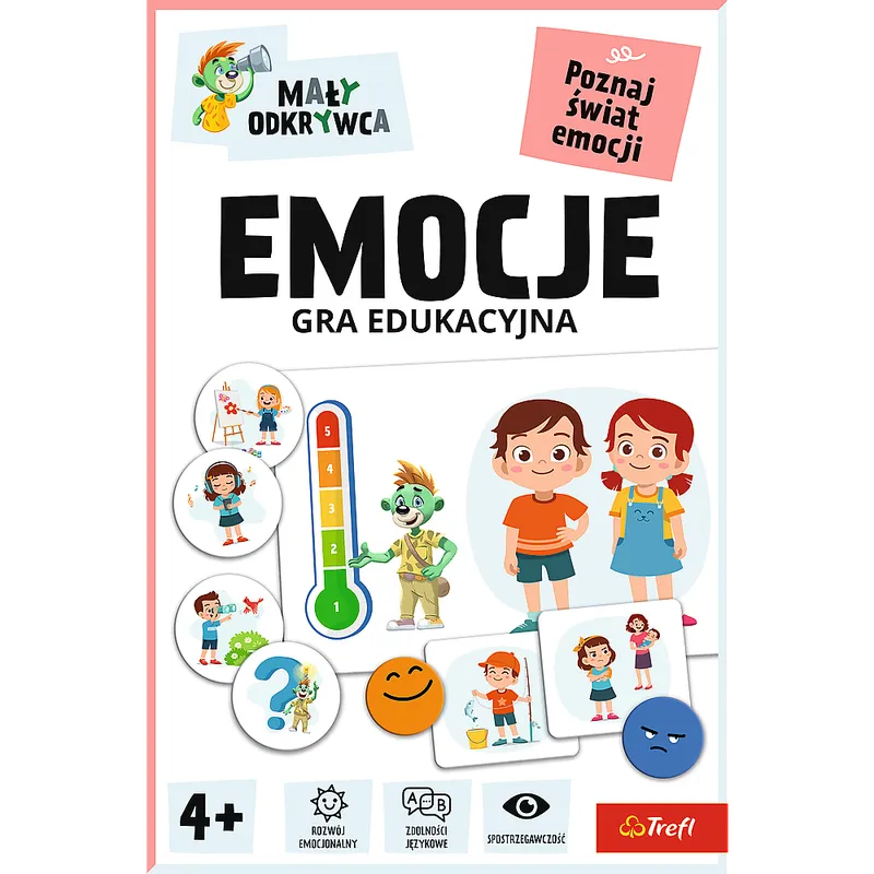 TREFL 02804 Gra Emocje / Mały Odkrywca