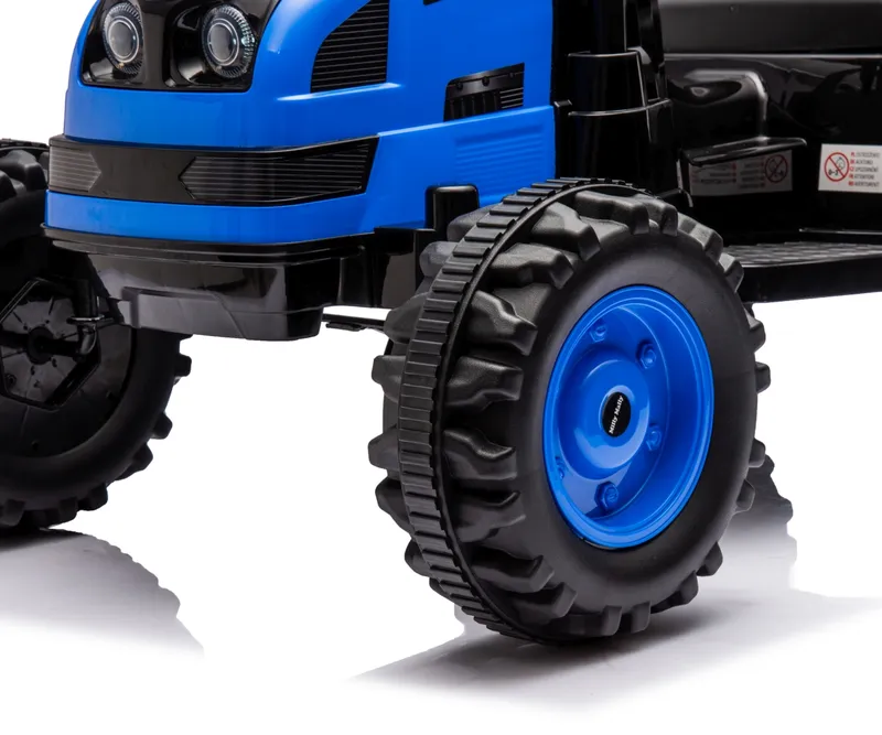 MILLY MALLY 5742 Pojazd Na Akumulator Traktor Z Przyczepą Farmer Blue