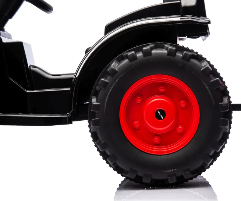 MILLY MALLY 5741 Pojazd Na Akumulator Traktor Z Przyczepą Farmer Red