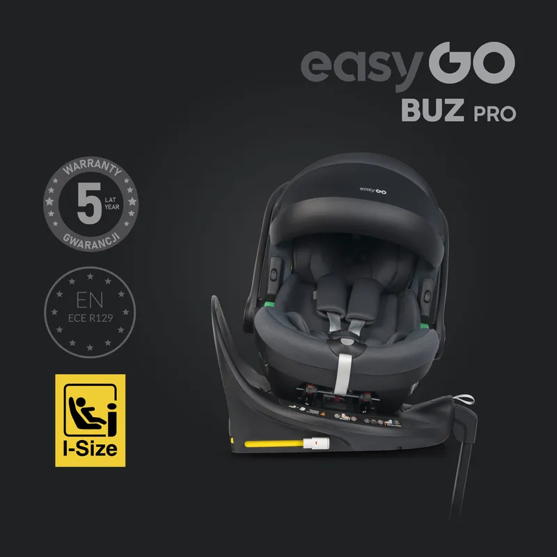 EASY GO Fotelik Samochodowy BUZ PRO GRANITO