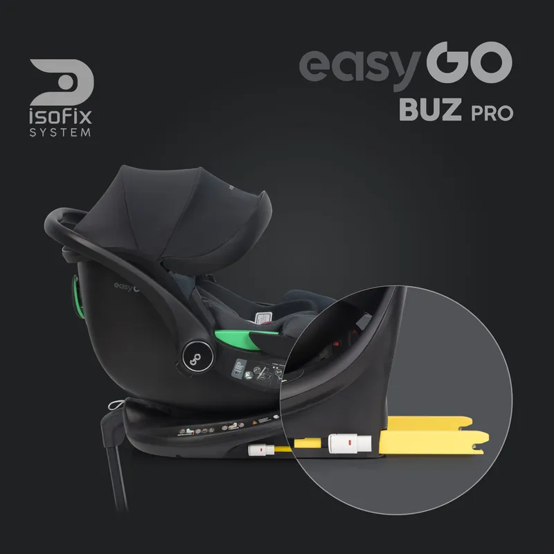EASY GO Fotelik Samochodowy BUZ PRO GRANITO