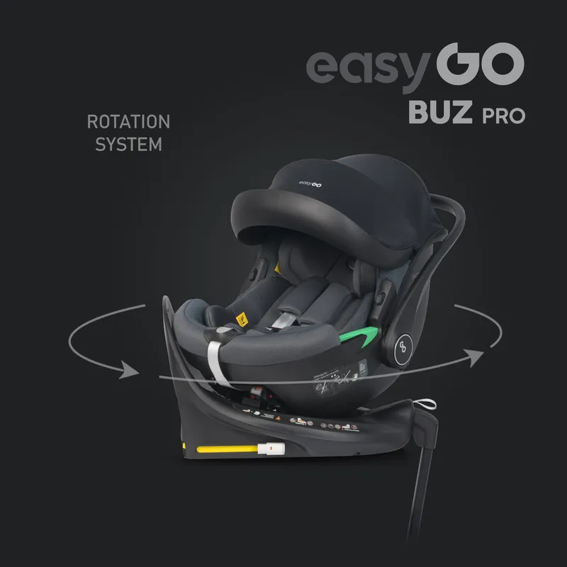 EASY GO Fotelik Samochodowy BUZ PRO GRANITO
