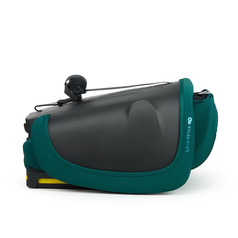 KINDERKRAFT Fotelik Samochodowy FIX2GO I-Size 76-150CM Green