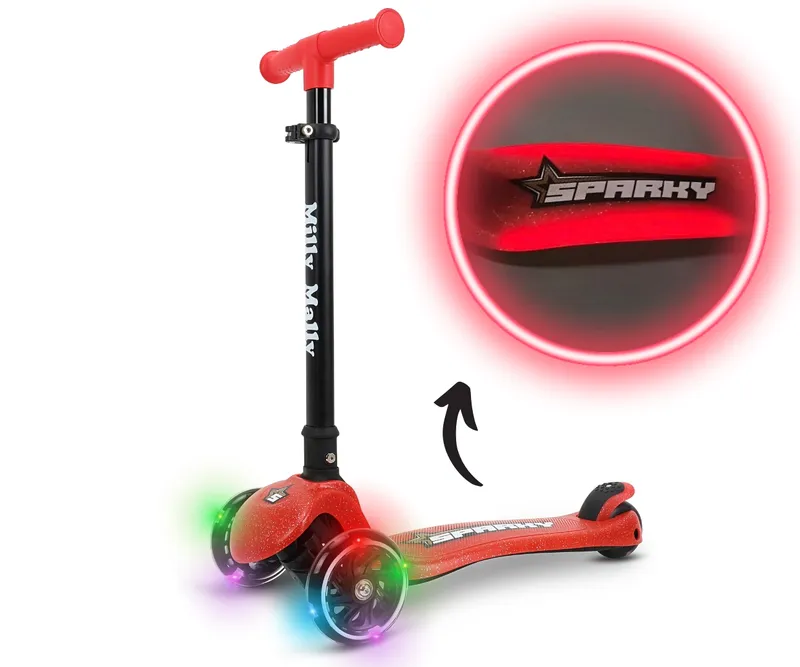 MILLY MALLY 6252 Scooter Sparky Red