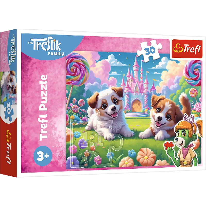 TREFL 18319 Puzzle 30 Świat Pełen Uśmiechu