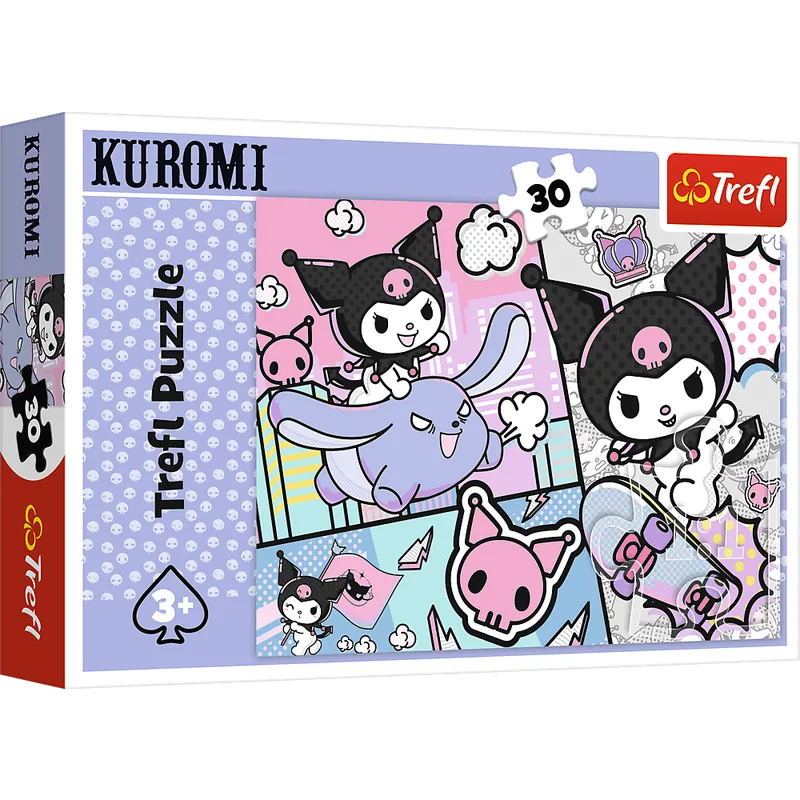 TREFL 18325 Puzzle 30 Zabawy Z Kuromi