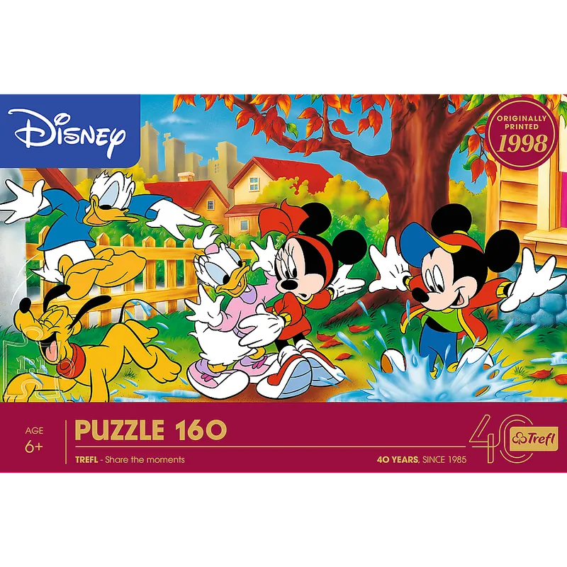TREFL 40055 Puzzle 160 Zabawa W Kałużach