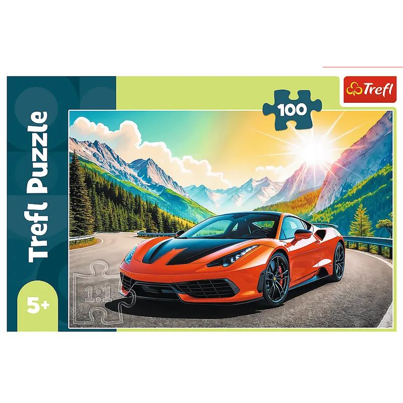 TREFL 16490 Puzzle 100 Wyścig Z Czasem
