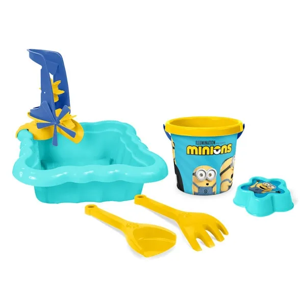 WADER 82260 Minions Piaskownica Z Kompletem Do Piasku