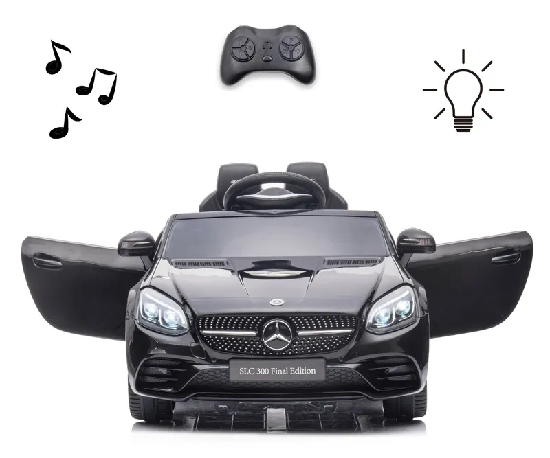 MILLY MALLY 5910 Pojazd Na Akumulator MERCEDES- Benz SLC Black