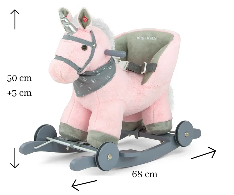 MILLY MALLY 2194 Koń Polly Pink Jednorożec