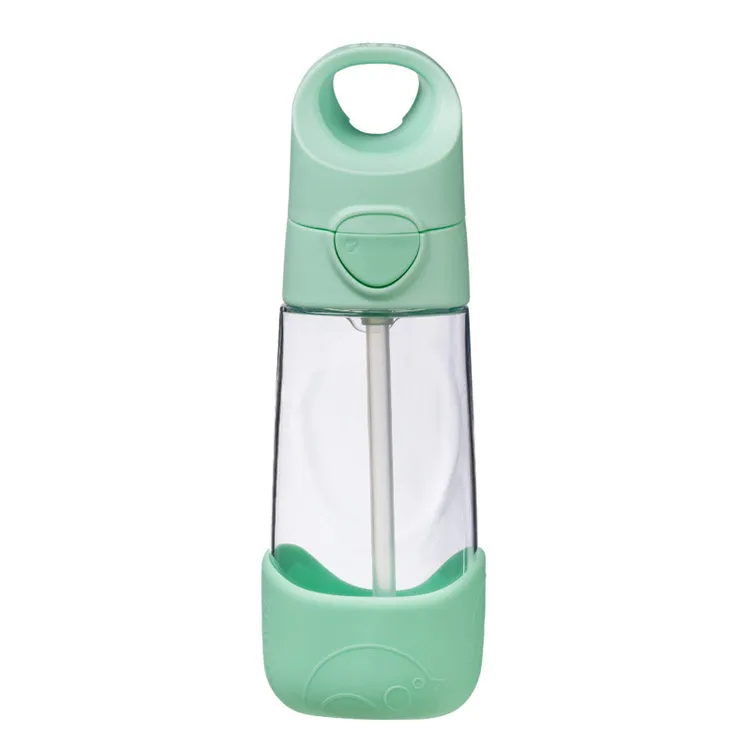 B.BOX BB00882 Butelka Tritanowa Ze Słomką 450 ml Spearmint