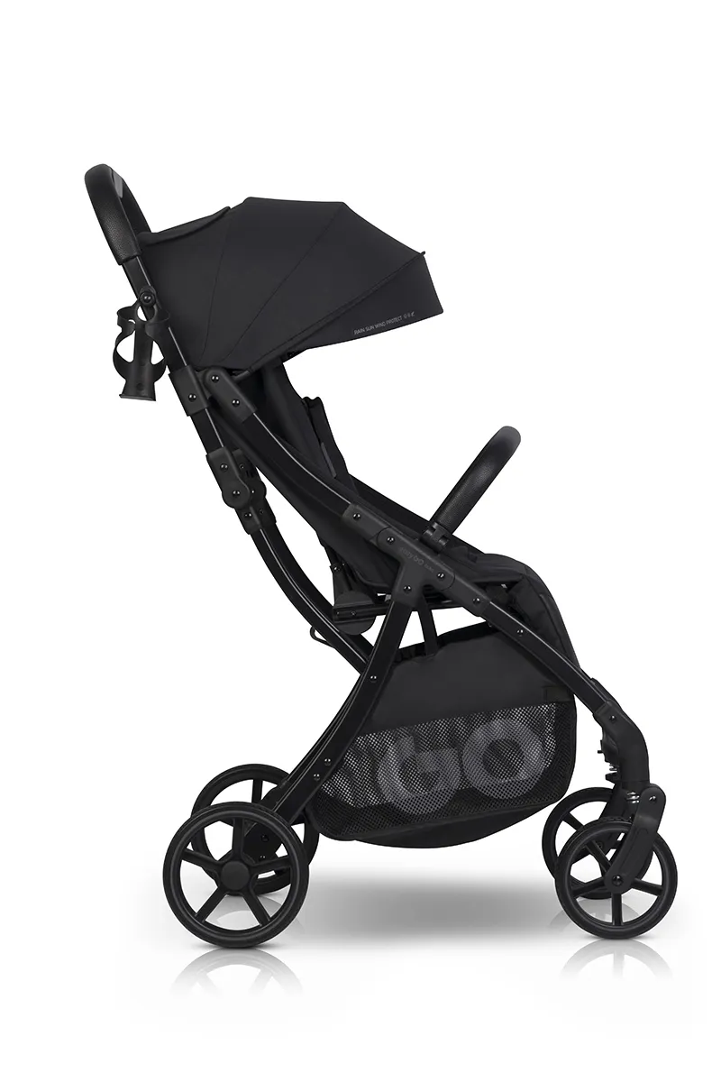 EASY GO Wózek Dziecięcy FARO EBONY BLACK