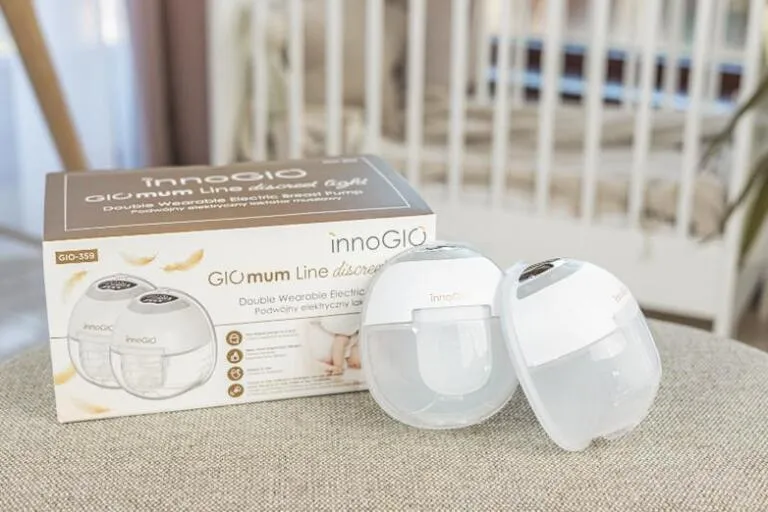 INNOGIO GIO-359 Podwójny Muszlowy Laktator Elektryczny GIOmum Line Discreet Light Double