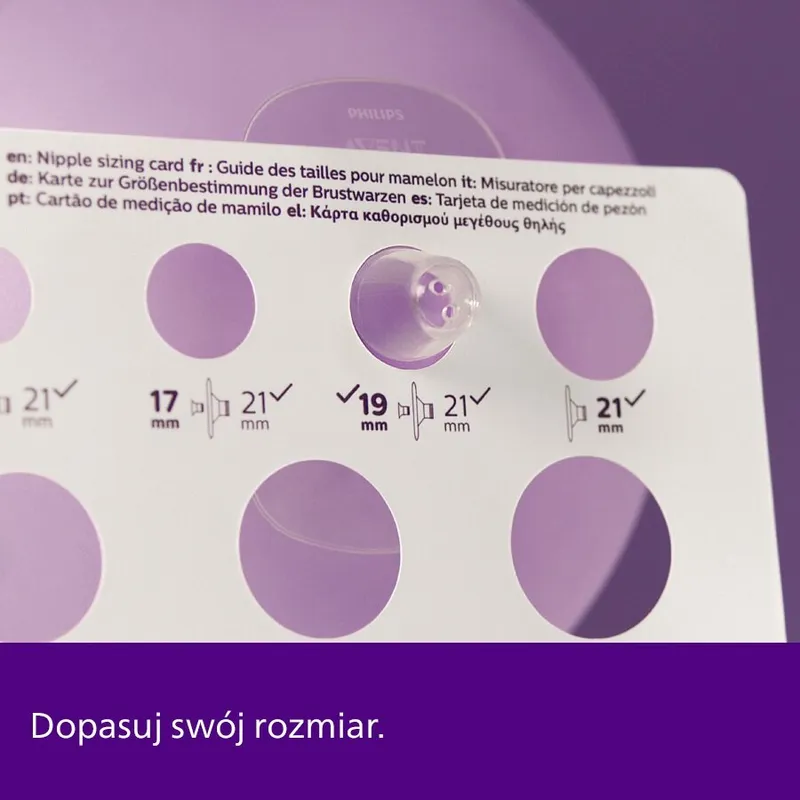 AVENT SCF532/11 Elektryczny Podwójny Laktator Samonośny