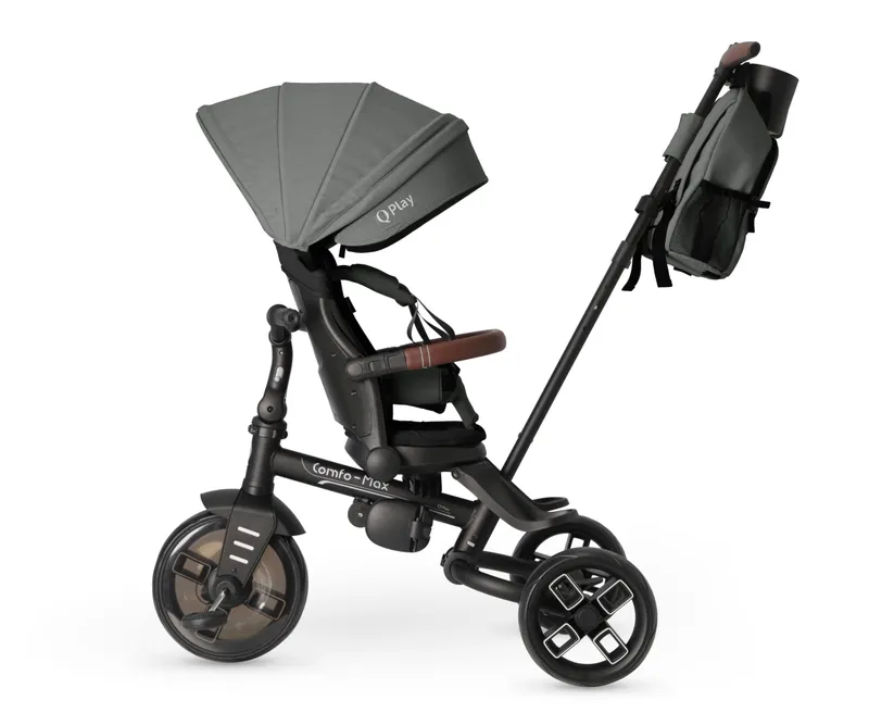 MILLY MALLY 6340 Qplay Rowerek Trójkołowy Comfo Max Grey