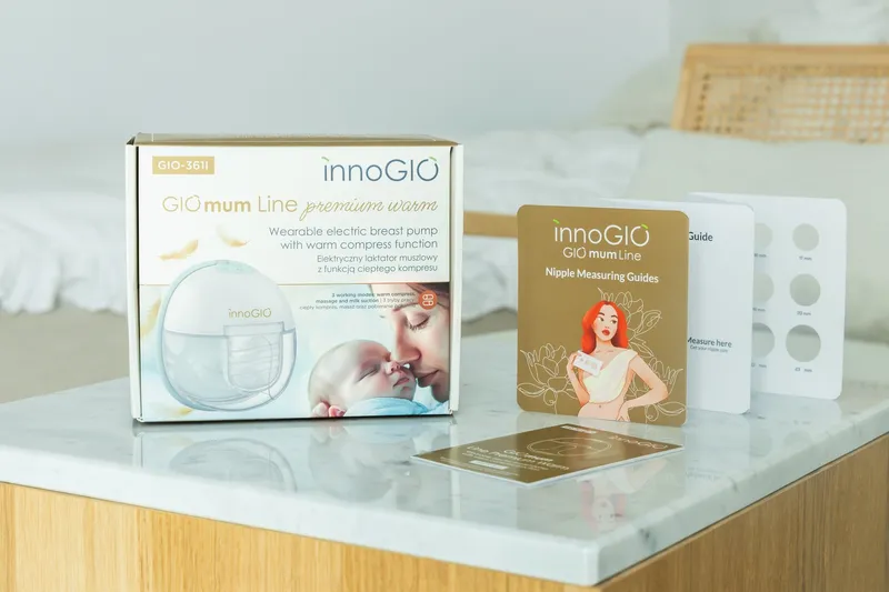 INNOGIO GIO-361I Muszlowy Laktator Elektryczny GIOmum Line Premium Warm Single