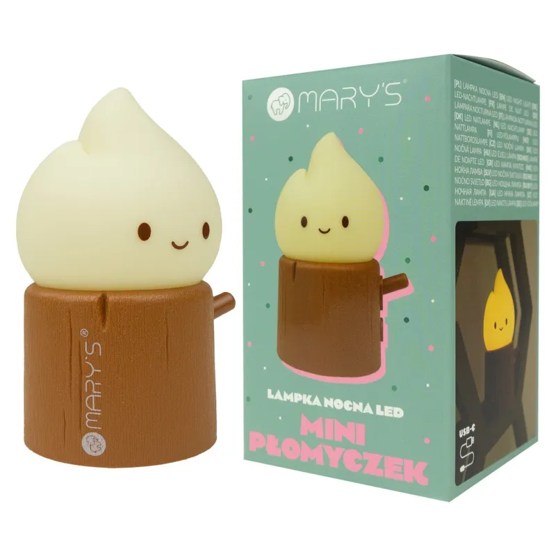 MARY'S MW61408 Lampka Nocna LED Mini Płomyczek