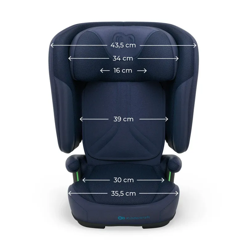 KINDERKRAFT Fotelik Samochodowy UNITY 2 I-Size Navy