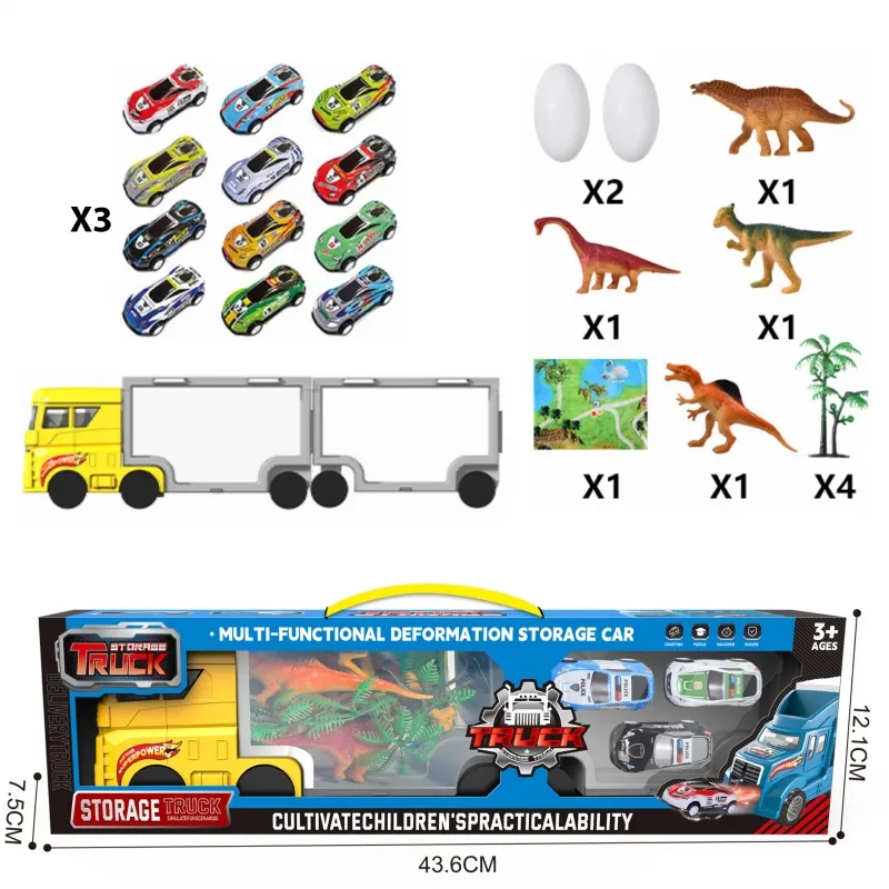 WOOPIE 53750 Ciężarówka Transport Dinozaurów