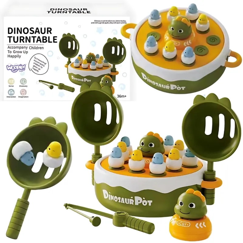 WOOPIE 53729 Gra Zręcznościowa Łowienie Dinozaurów