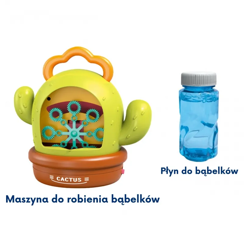 WOOPIE 54085 Kaktusowa Elektryczna Maszyna Do Bąbelków