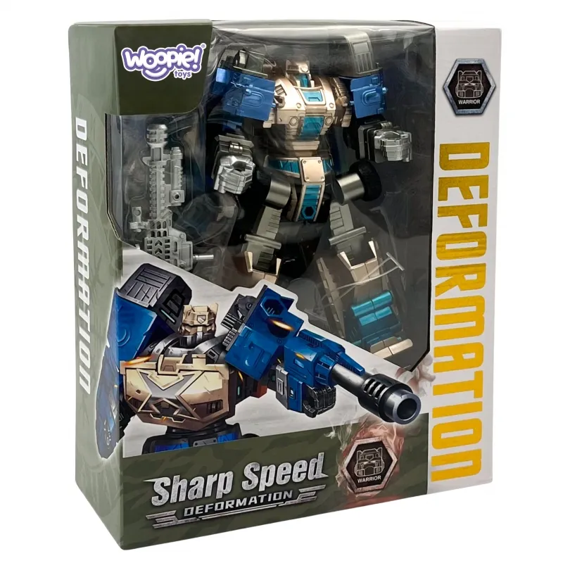 WOOPIE 53903 Robot Transformujący SHARP SPEED 2w1 Ciężarówka Bojowa