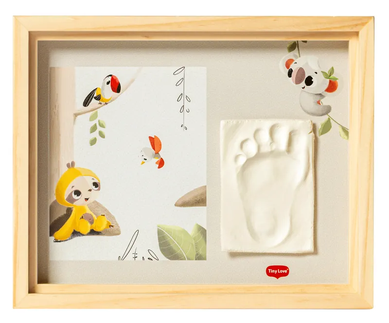 TINY LOVE CREATIONS TLC1660700 Ramka Na Zdjęcie I Odcisk Drewniana