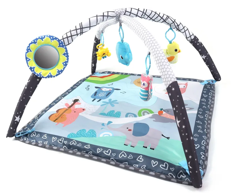 MILLY MALLY 6146 TinyMini JL652-1A Mata Edukacyjna 2w1 Kojec Dziecięcy Z Piłeczkami