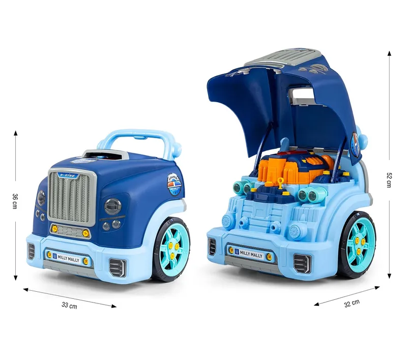 MILLY MALLY 6430 Silnik Rozkręcalny N-Gine Blue