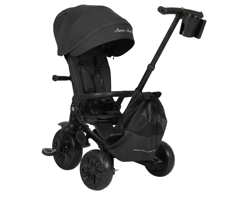 MILLY MALLY 6307 Qplay Rowerek Trójkołowy Nova Max Black