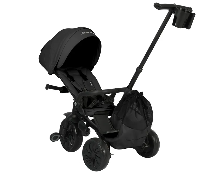 MILLY MALLY 6307 Qplay Rowerek Trójkołowy Nova Max Black