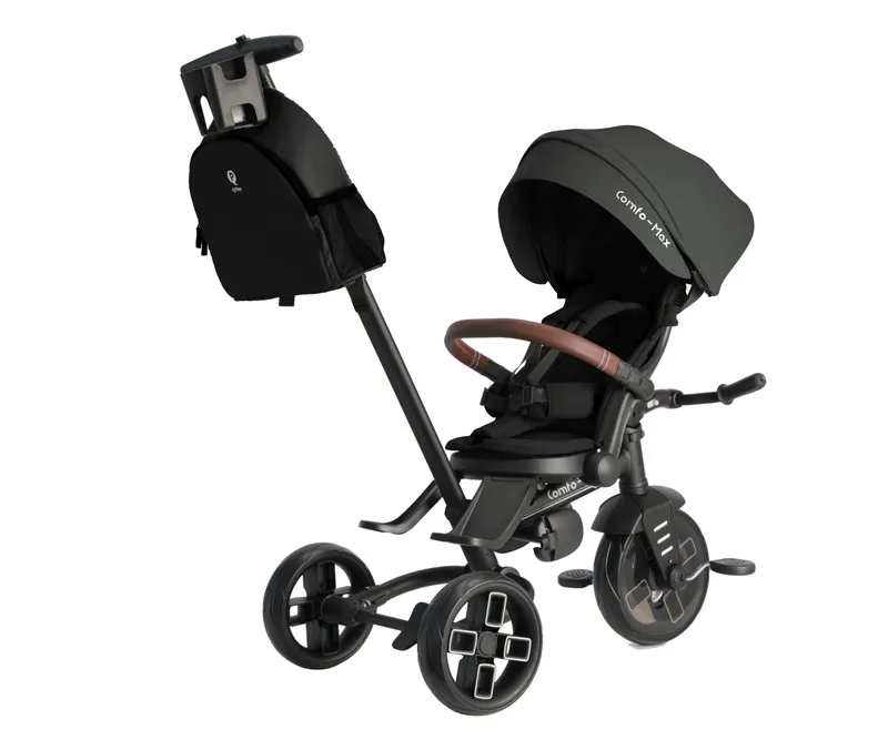 MILLY MALLY 6300 Qplay Rowerek Trójkołowy Comfo Max Black